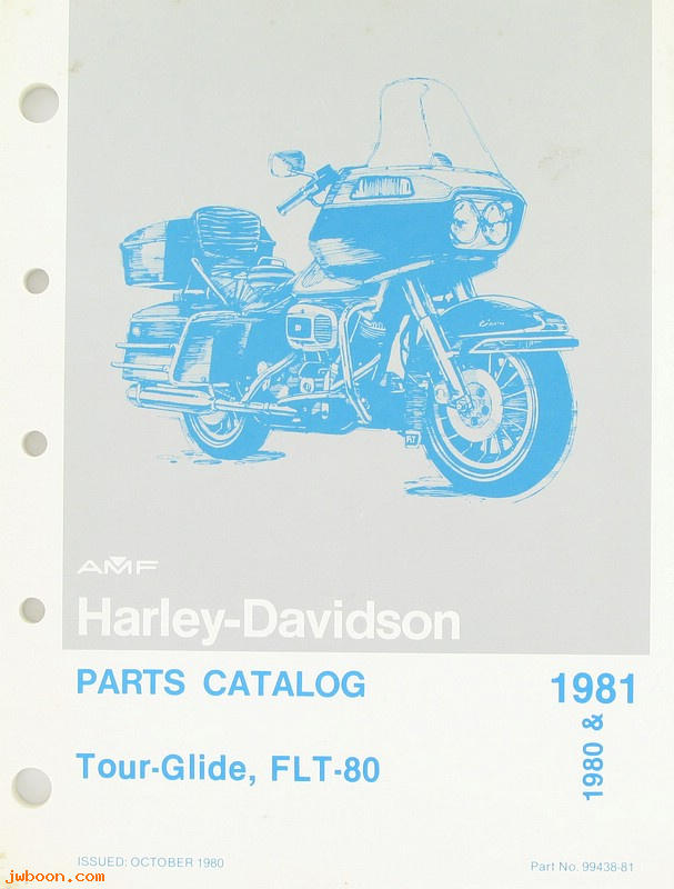   99438-81 (99438-81): FLT parts catalog '80-'81 - NOS