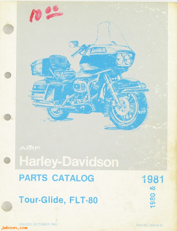   99438-81used (99438-81): FLT parts catalog '80-'81