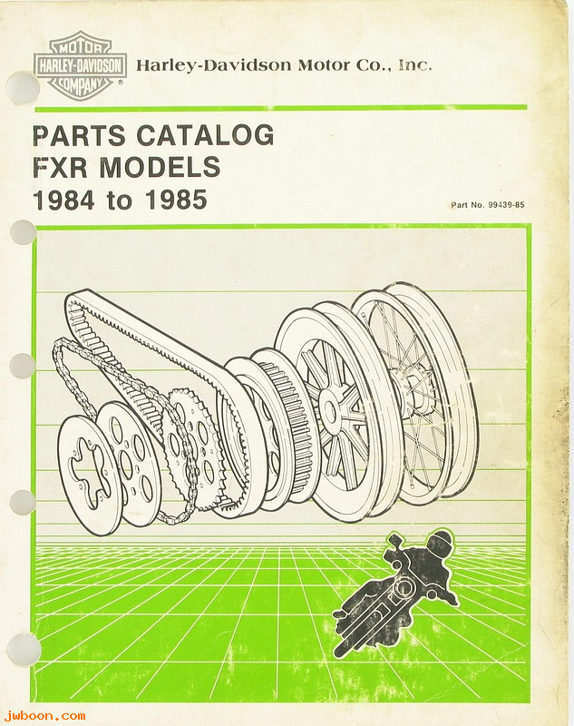   99439-85used (99439-85): FXR parts catalog '84-'85