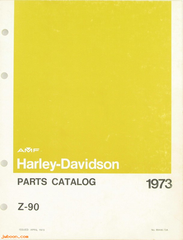   99446-73A (99446-73A): Z-90 parts catalog 1973 - NOS
