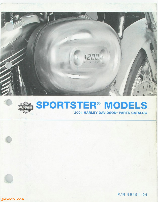   99451-04used (99451-04): Sportster, XLH parts catalog 2004