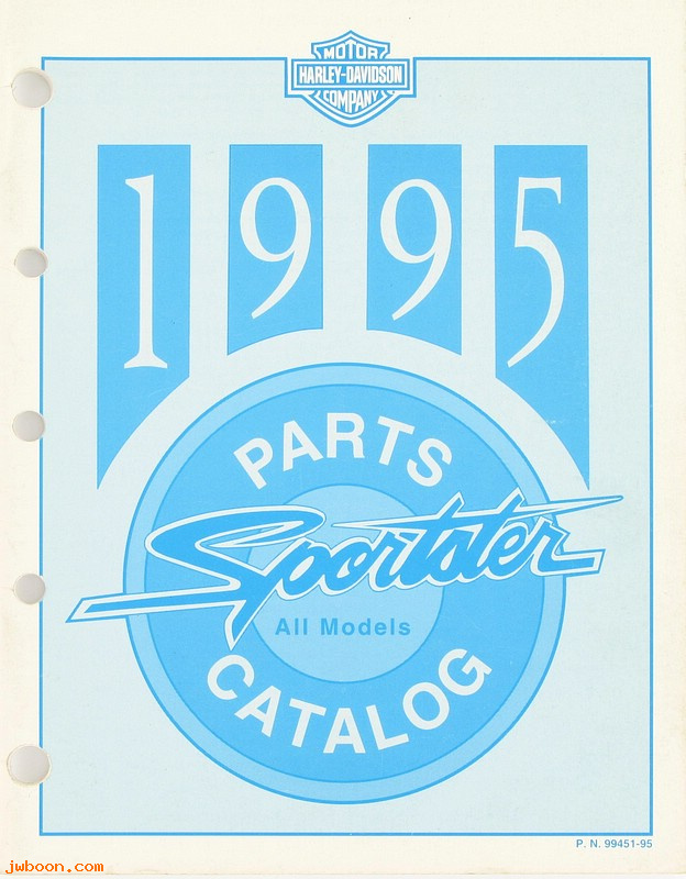   99451-95 (99451-95): Sportster, XLH parts catalog 1995 - NOS