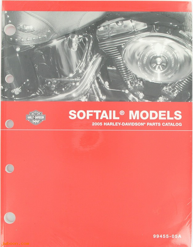   99455-05A (99455-05A): Softails parts catalog 2005 - NOS