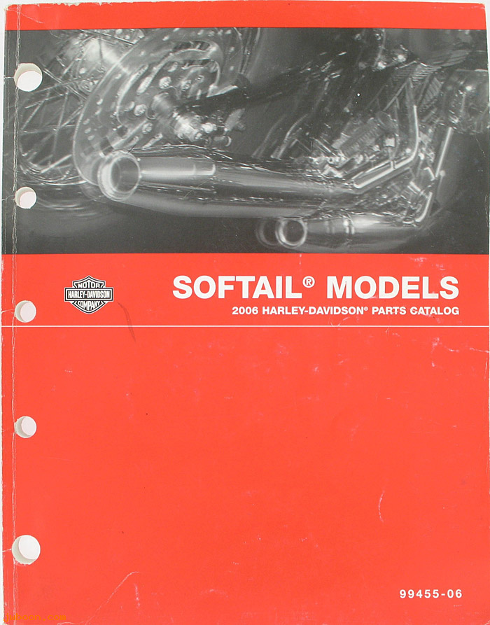   99455-06 (99455-06): Softails parts catalog 2006 - NOS