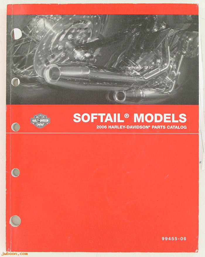   99455-06used (99455-06): Softails parts catalog 2006