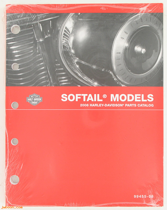   99455-08 (99455-08): Softails parts catalog 2008 - NOS