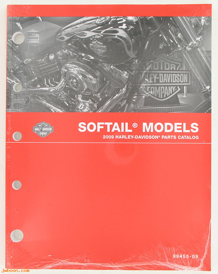   99455-09 (99455-09): Softails parts catalog 2009 - NOS