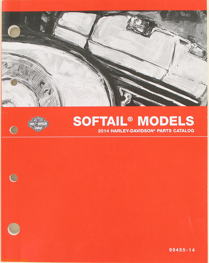   99455-14 (99455-14): Softails parts catalog 2014 - NOS