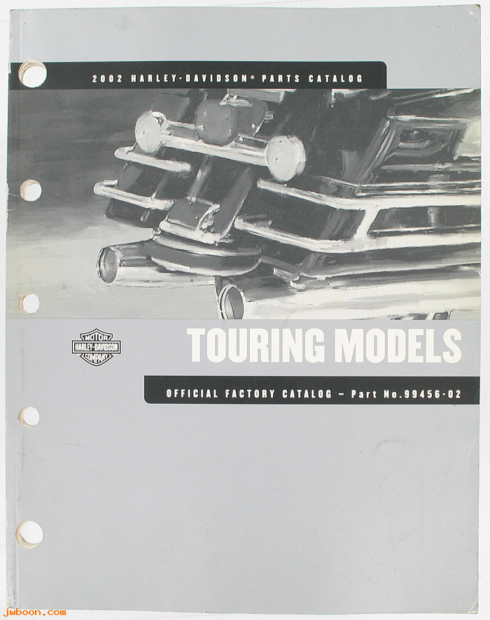   99456-02 (99456-02): Touring models parts catalog 2002 - NOS