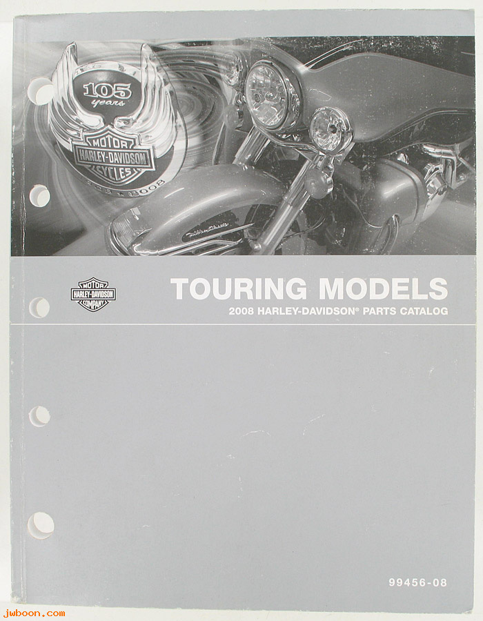   99456-08used (99456-08): Touring models parts catalog 2008