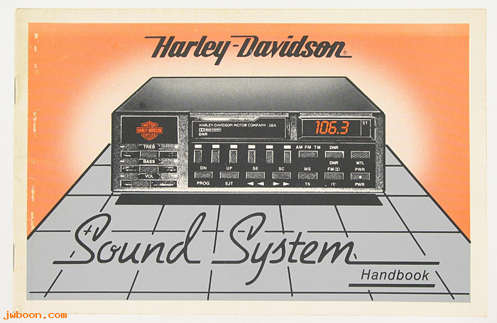   99464-86 (99464-86): 1986 Sound system handbook - NOS