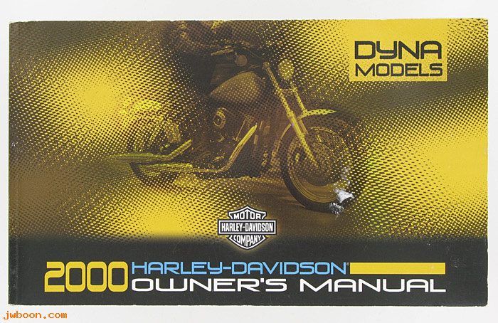   99467-00A (99467-00A): Dyna domestic owner's manual 2000 - NOS