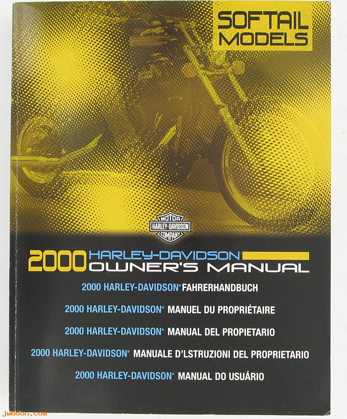   99469-00I (99469-00I): Softail international owner's manual 2000 - NOS