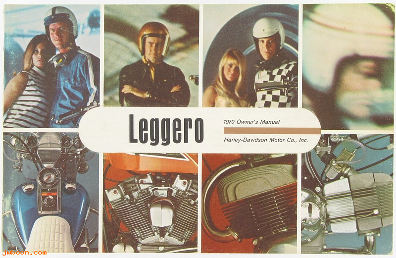   99477-70 (99477-70): 1970 Riders handbook / Owner's manual - Leggero - NOS