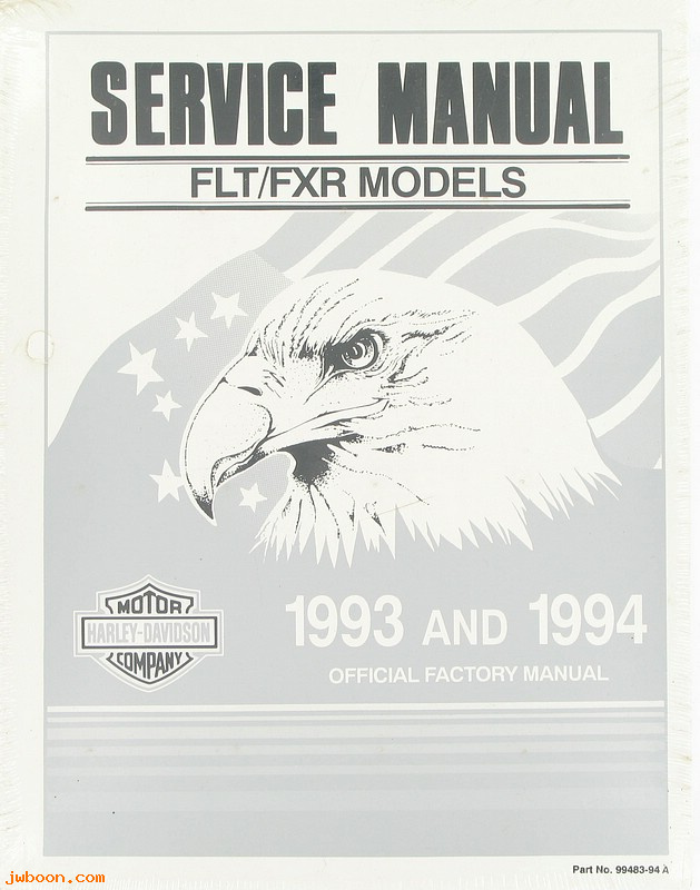   99483-94A (99483-94A): FLT, FXR service manual '93-'94 - NOS