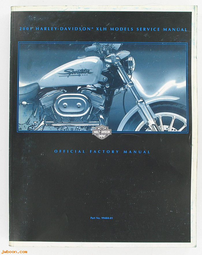   99484-01used (99484-01): Sportster service manual 2001