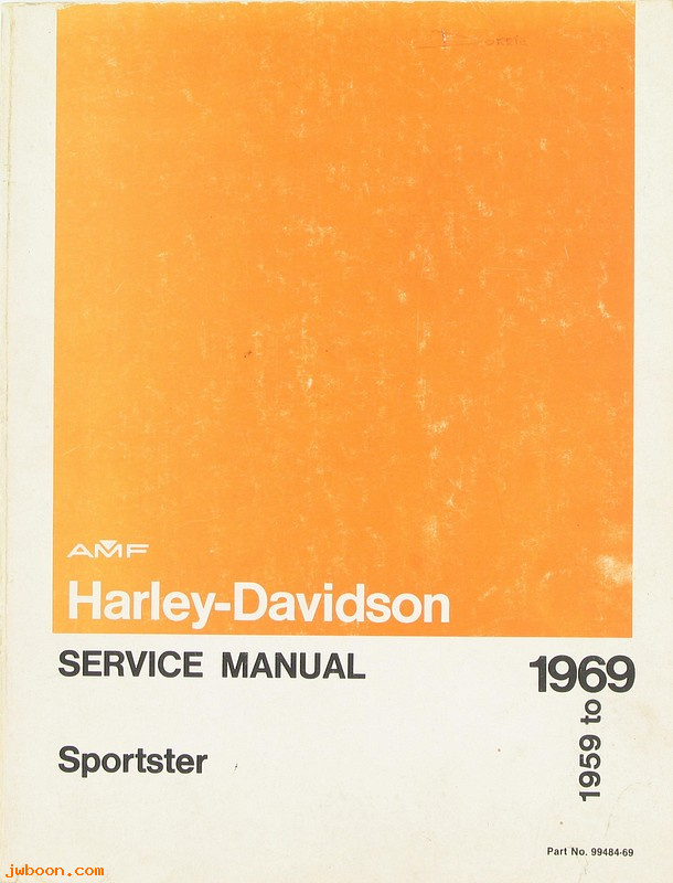   99484-69used (99484-69): Sportster service manual '59-'69