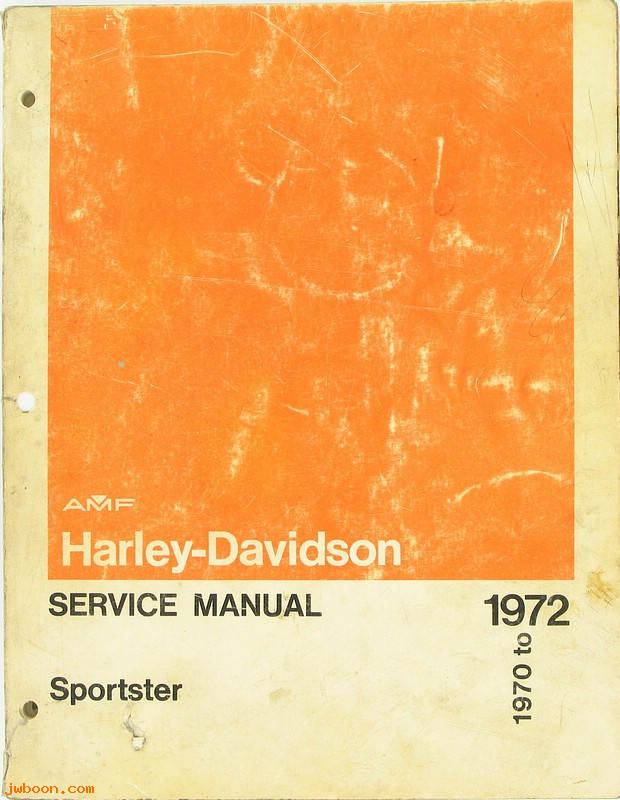   99484-72used (99484-72): Sportster service manual '70-'72