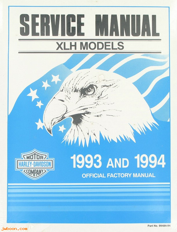   99484-94 (99484-94): Sportster service manual '93-'94 - NOS