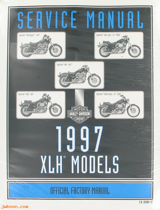   99484-97 (99484-97): Sportster service manual 1997 - NOS