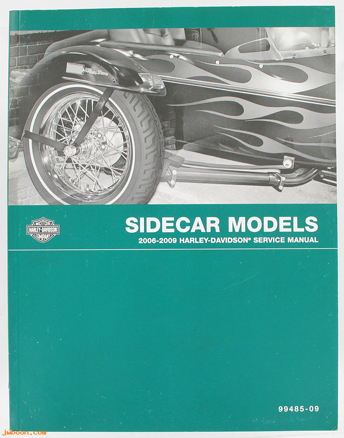   99485-09 (99485-09): Sidecar service manual '06-'09 - NOS