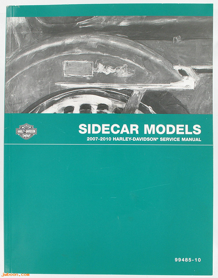   99485-10 (99485-10): Sidecar service manual '07-'10 - NOS