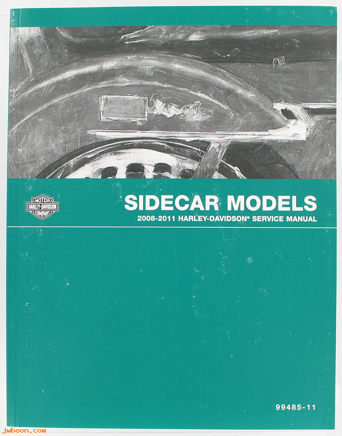   99485-11 (99485-11): Sidecar service manual '08-'11 - NOS