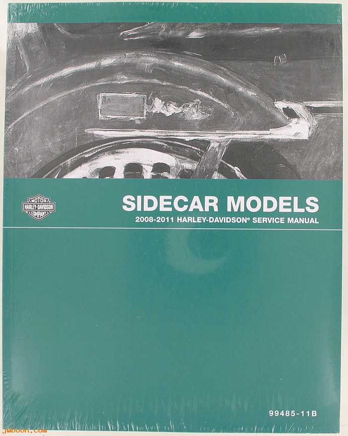   99485-11B (99485-11B): Sidecar service manual '08-'11 - NOS