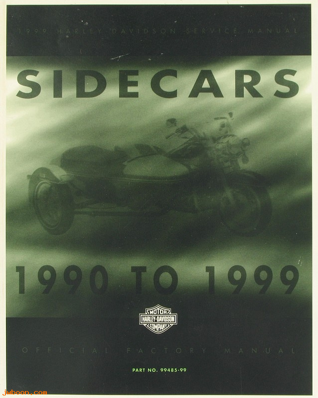   99485-99 (99485-99): Sidecar service manual '90-'99 - NOS