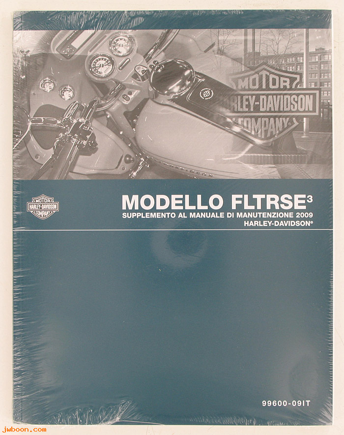   99600-09IT (99600-09IT): FLTRSE service manual supplement 2009, italian - NOS