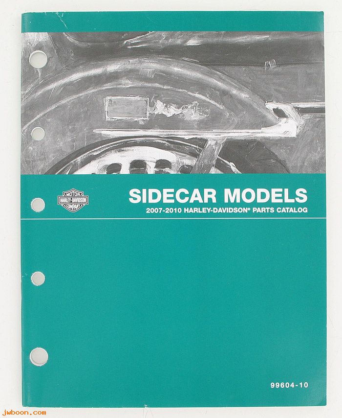   99604-10 (99604-10): Sidecar parts catalog '07-'10 - NOS