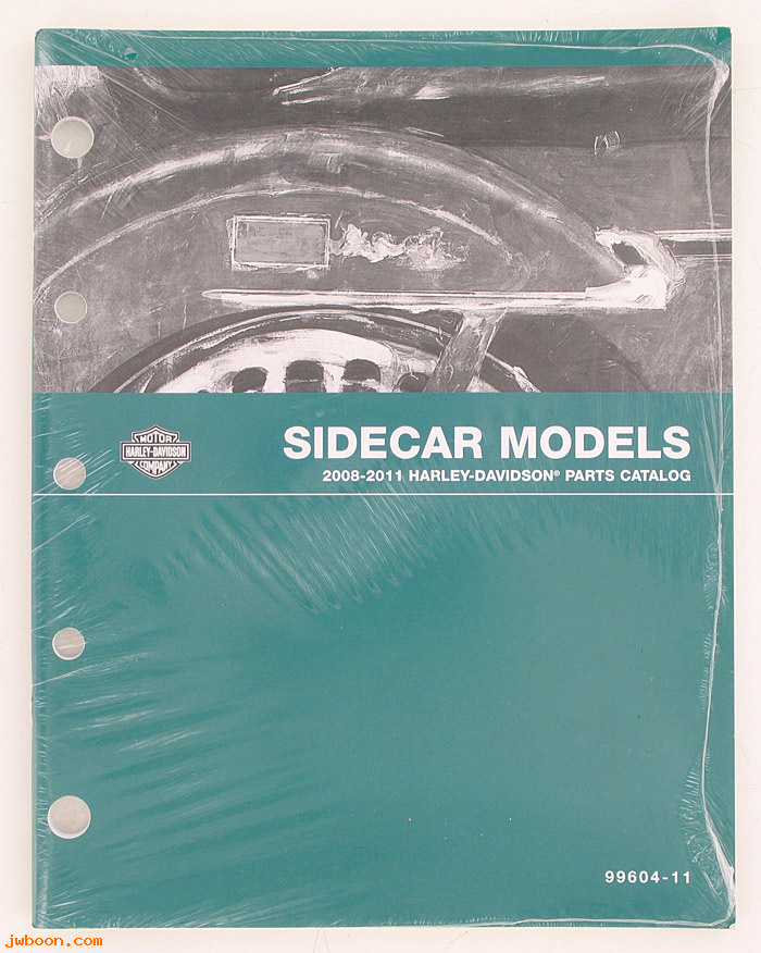   99604-11 (99604-11): Sidecar parts catalog '08-'11 - NOS