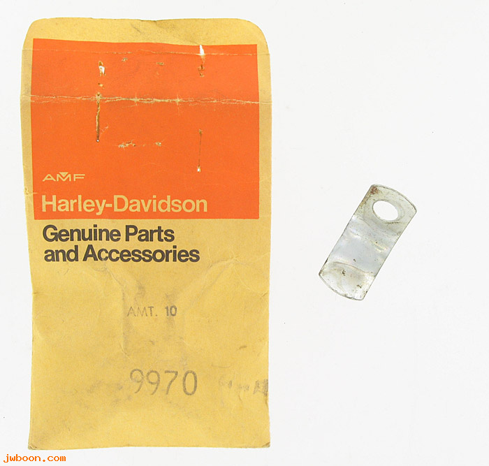       9970 (    9970 / 4726-36): Clip, front spark plug cable - NOS - Big Twins 36-76, Shovelhead