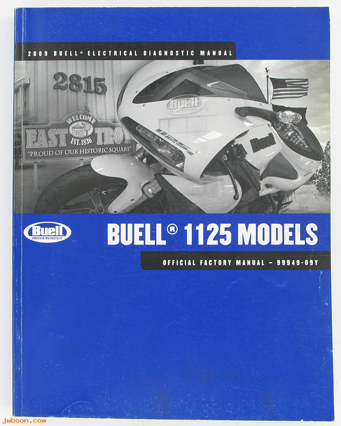   99949-09Yused (99949-09Y): Buell electrical diagnostic manual 2009