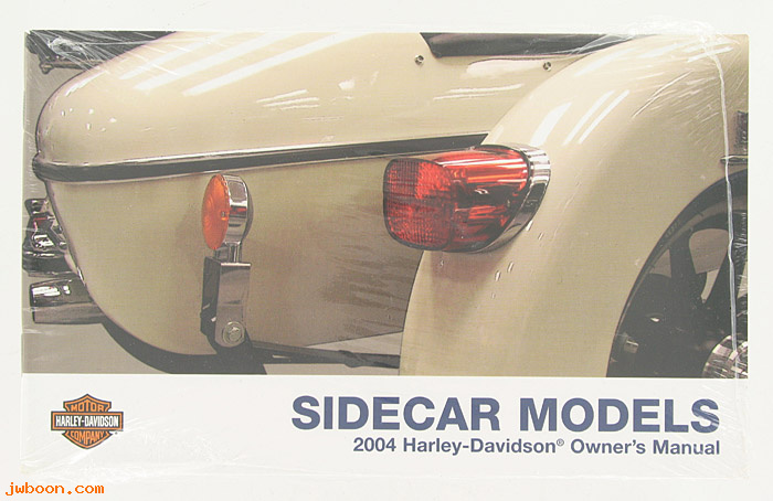   99958-04 (99958-04): Sidecar owner's manual 2004 - NOS