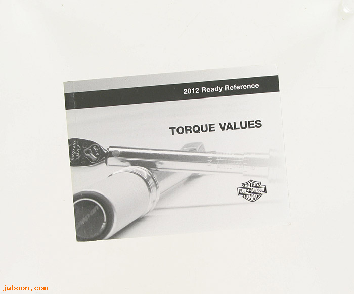   99959-12 (99959-12): Torque specification book 2012 - NOS