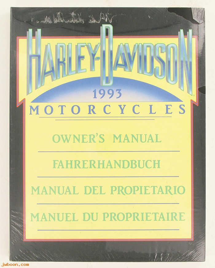   99963-93 (99963-93): All models international owner's manual 1993 - NOS