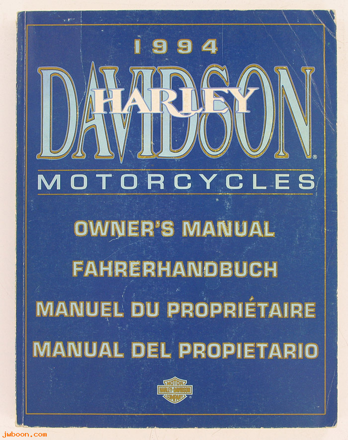   99963-94 (99963-94): All models international owner's manual 1994 - NOS