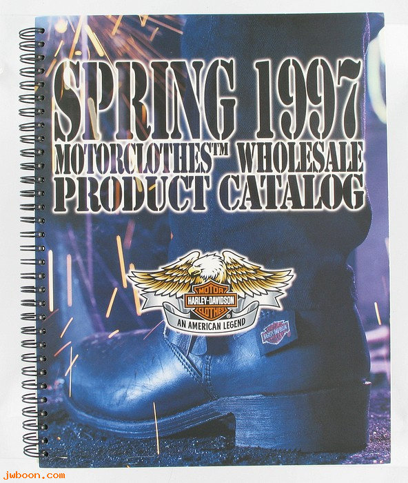   99992-97VU (99992-97VU): Spring order book 1997 / Motorclothes wholesale catalog - NOS