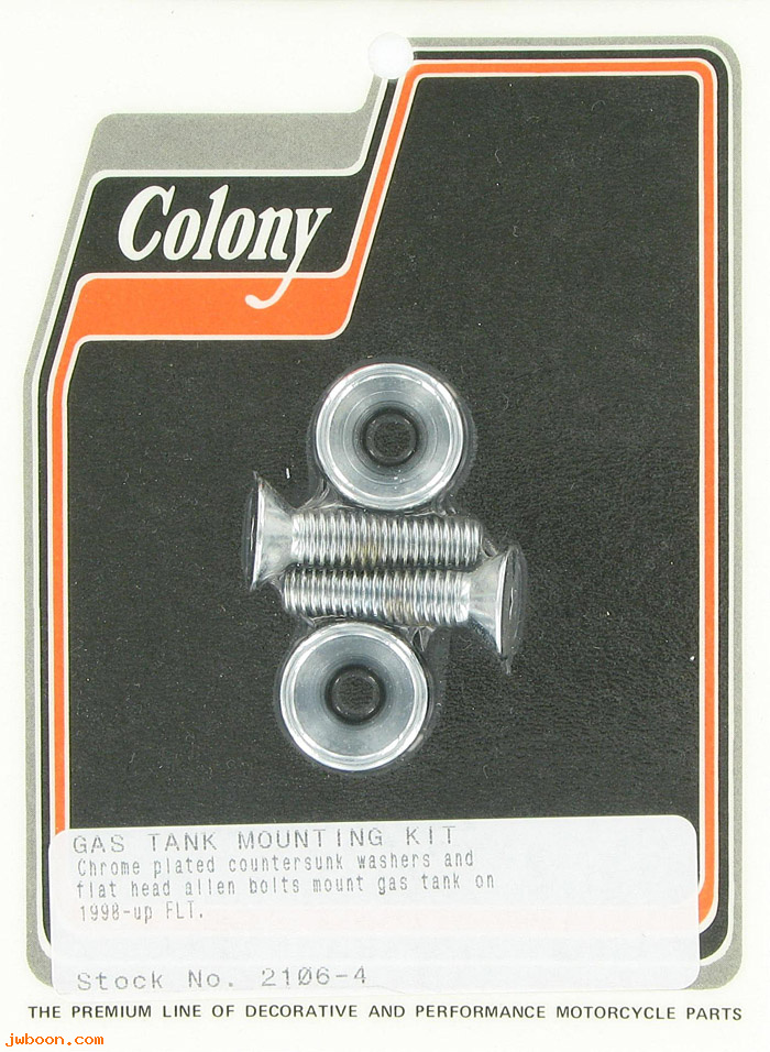 C 2106-4 (): Gas tank mounting kit, in stock, Colony - FLT '98-