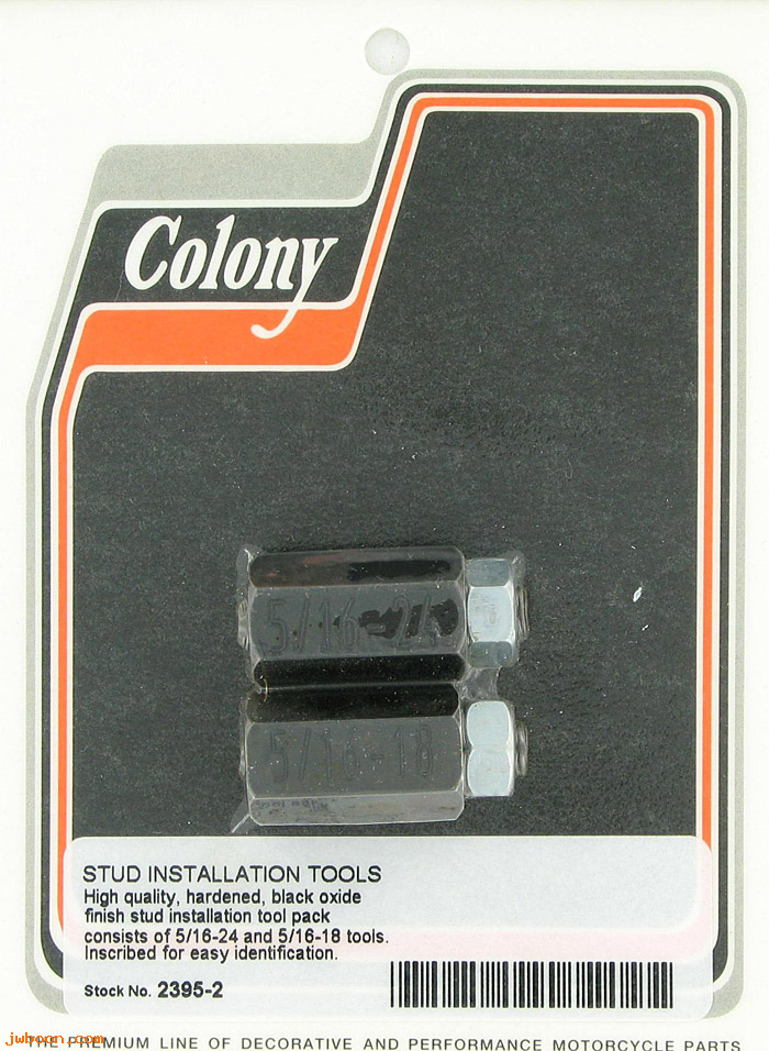 C 2395-2 (): Stud installation tools (2) - 5/16"-18,  5/16"-24, in stock