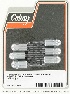 C 2688-6 (): Transmission shifter cover screw kit- acorn - FXD, Dyna '06-