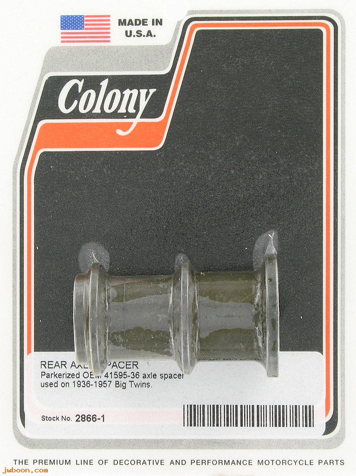 C 2866-1 (41595-36 / 4007-36): Rear axle spacer - Big Twins '36-'57, in stock, Colony