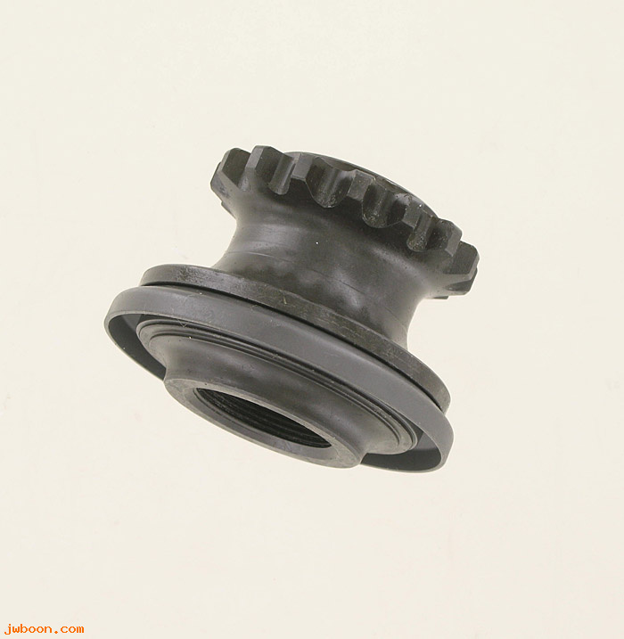 C 3236-1 (48327-36 / 2753-36): Fork stem nut and race, with guard - Big Twins '36-'38, in stock