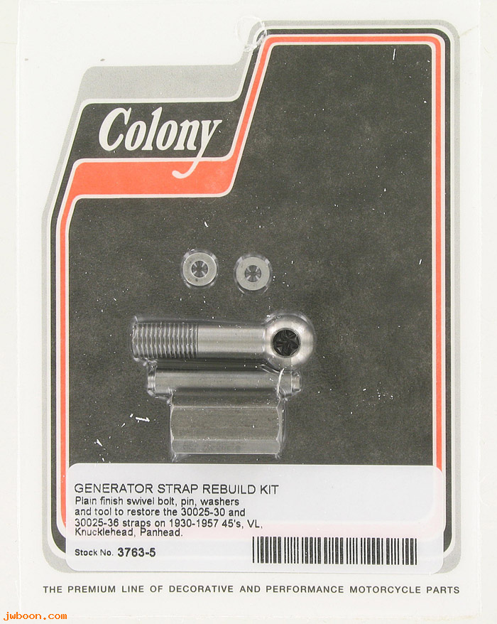 C 3763-5 (30025-30 / 30025-36): Generator strap rebuild kit '30-'57