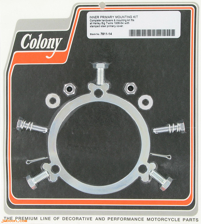 C 7811-14 (60544-36 / 3959 3831): Inner primary mounting kit - Big Twins '36-'54, in stock, Colony