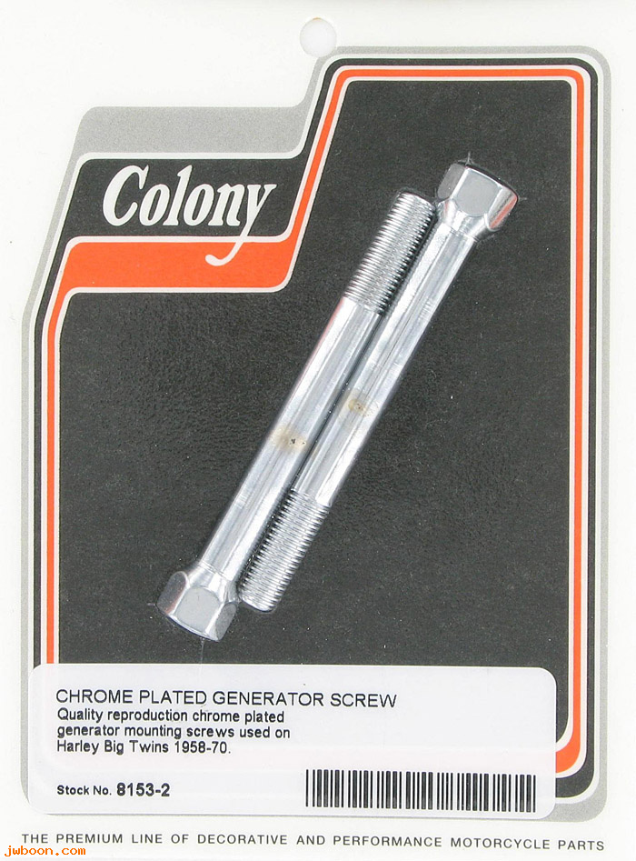 C 8153-2 (30011-58): Generator screws (2) - Big Twins '58-'69, in stock, Colony