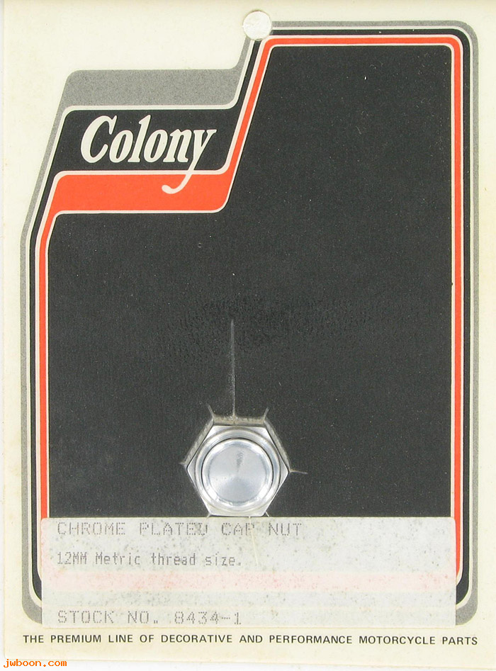 C 8434-1 (): Cap nut  12MM Metric, Colony in stock
