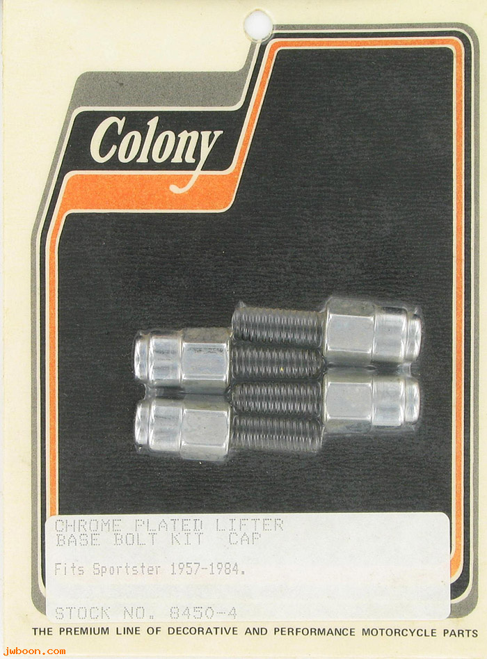 C 8450-4 (): Lifter base bolts (4) - Ironhead Sportster XL's '57-'85, in stock