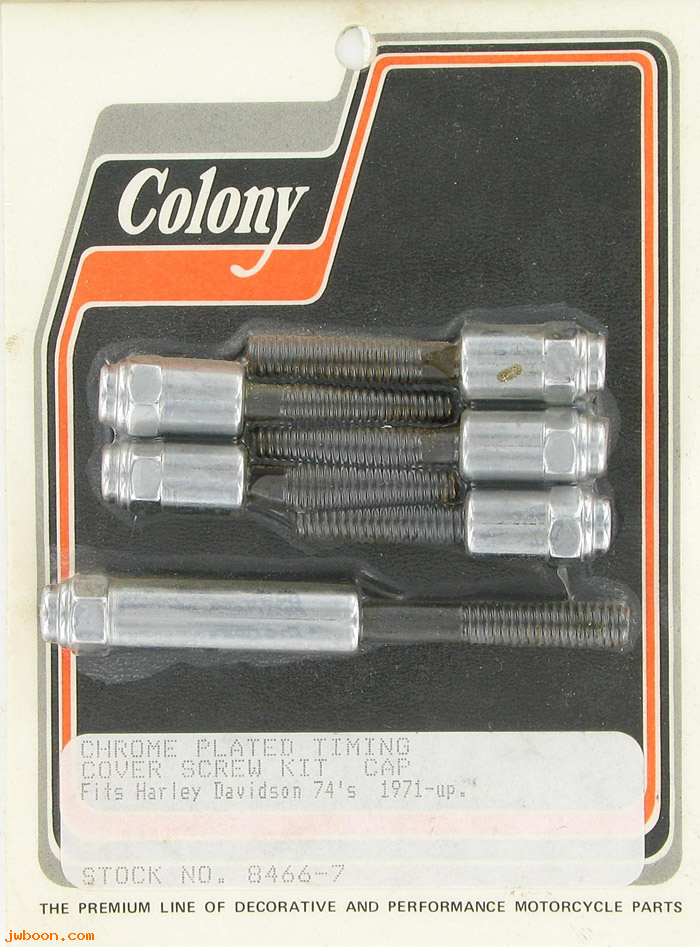 C 8466-7 (): Timing cover screws, Colony in stock - Big Twins,FL,FX '70-